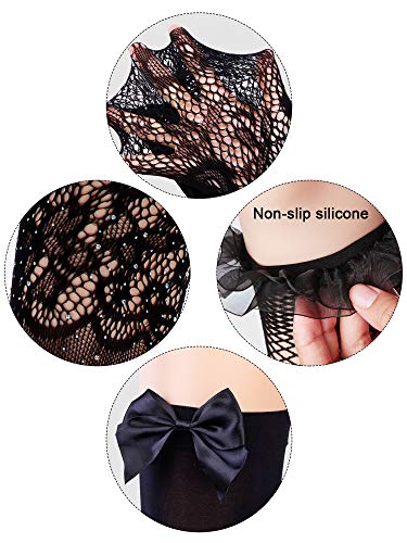 4-paia-di-calze-a-rete-da-donna-in-pizzo-nero-con-strass-floreali