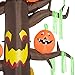 Kemper King 8 Foot Halloween Inflatable Tree, Airblown Spooky Dead Tree and 4 Scary Pumpkins Lighted for Home Yard Garden Indoor and Outdoor Decoration