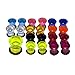 BodyJ4You 20PC Plugs Single Flare Acrylic Ear Gauges 00G 10mm Expander Stretching O-ring Piercing