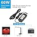 LE Power Adapter, Transformers, Power Supply for 12V LED Strip Lights, 5A Max, 60W Max, US Plug