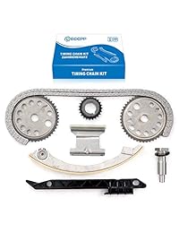 Eccpp® tk10422 Juego de cadena de distribución para 96 ??11 Chevrolet Oldsmobile Pontiac Saturn mm 2.0 2.2 2.4 DOHC DOHC 16 V Juego de cadena de distribución Ecotec (montaje de marca)