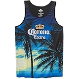 Corona Extra Beer Mens Licensed Graphic Tank Top