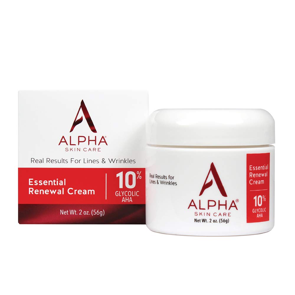 Alpha Skin Care Essential Renewal Cream AntiAging Formula 10