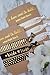 Samantha Margaret - Bride & Bride Tribe Hair Ties for Bridesmaid Gifts and Bachelorette Parties, Bridal Shower Favors, Hair Accessories - 11 Piece Set (Black/White & Gold)