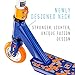Fuzion X-3 Pro Scooter (2018 Orange & Blue)