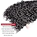 Alibeauty 12A Water Wave Bundles with Lace Closure(12 14 16+12)100% Brazilian Wet and Wavy Human Hair 3 Bundles with Any Part Lace Closure Deep Water Wave Human Hair Bundles and Closure Natural Black