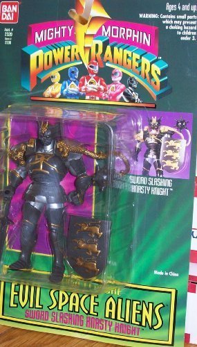 Mighty Morphin Power Rangers Evil Space Aliens - SWORD SLASHING KNASTY KNIGHT