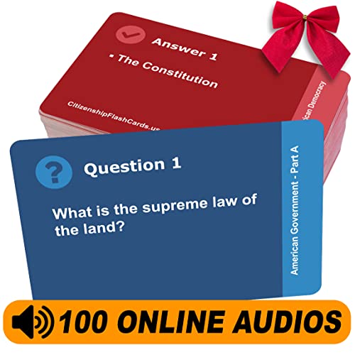 US Citizenship Flash Cards 2022 and 2023 Naturalization Test Study