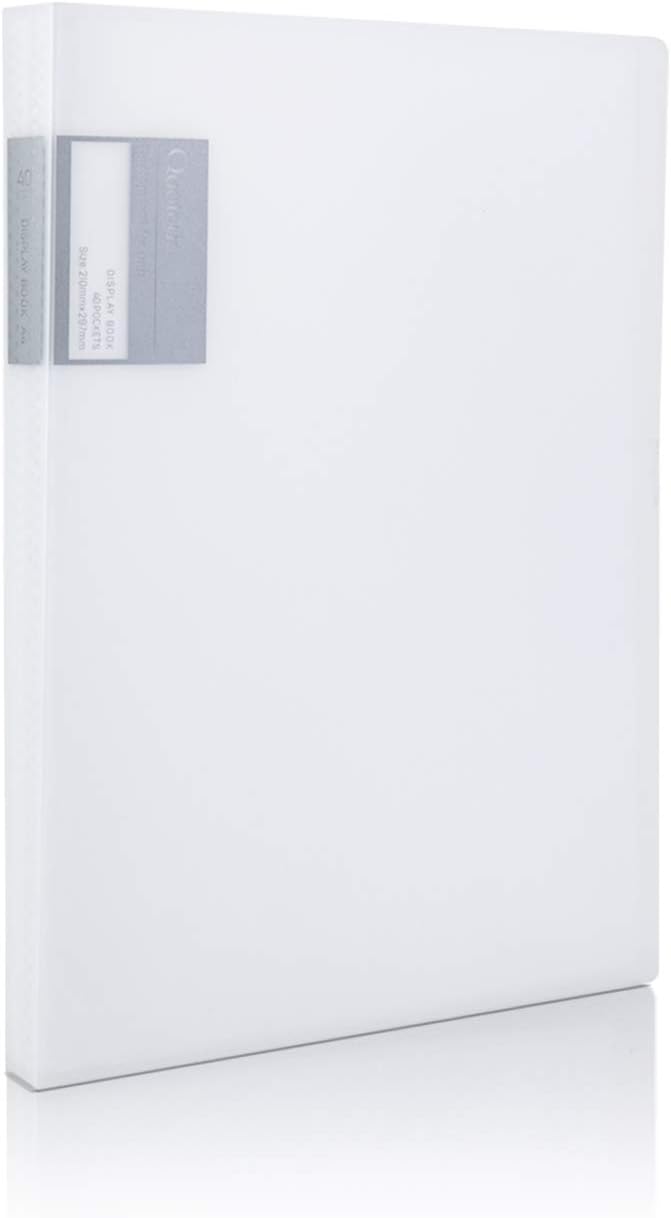 Presentation book 40 clear pockets sleeves protectors 06 image