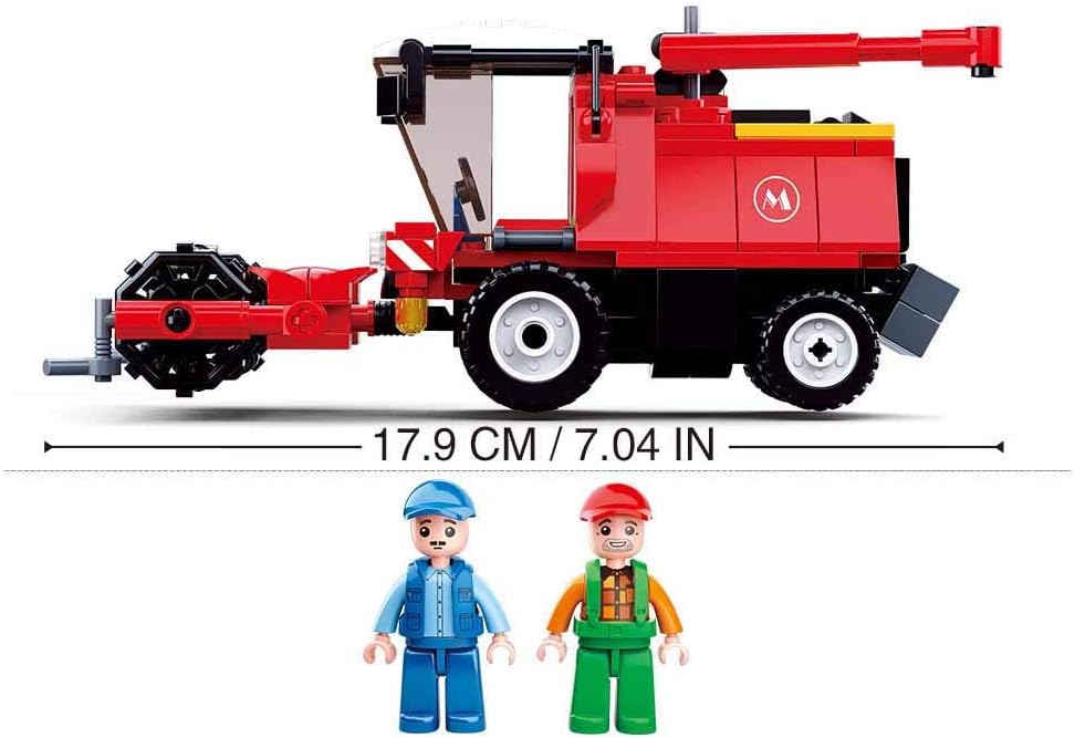 Sluban HARVESTER (229pcs), Mehrfarbig, 23.7 cm (W) x 28.5 cm (L) x 5.4 cm (H) - Image 5