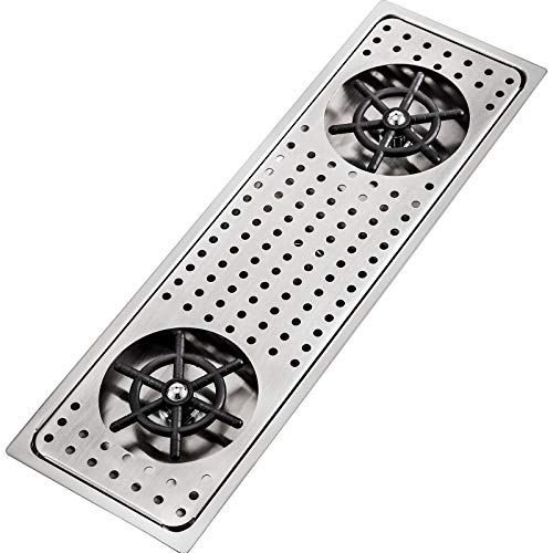 VBENLEM Pitcher Rinser 20.9x6.3Inch, Espresso Rinser with Double Spray