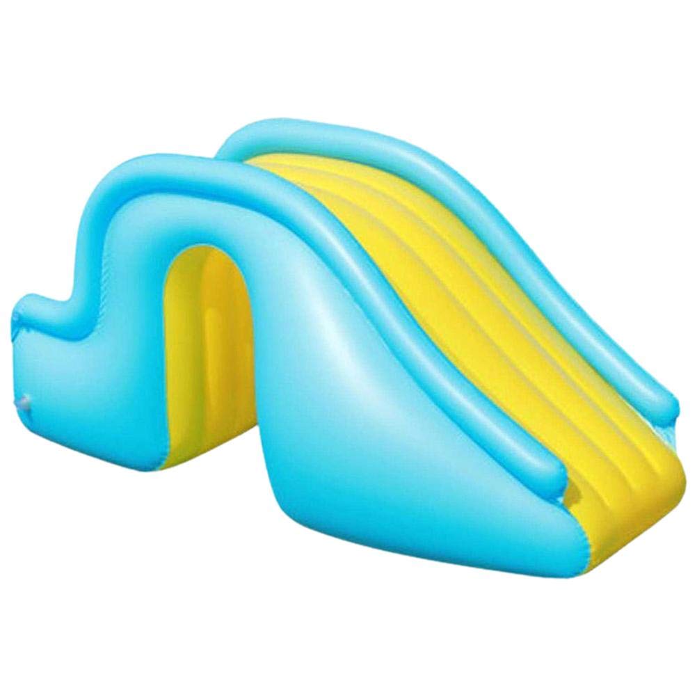 Photo 1 of Gonetre Inflatable Slide Water Play Toy Durable Fun Summer Outdoor Kids Swimming Pool Slide Blue 158x79x62cm /62x31x24inch(Blue)