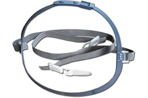 Yvacyt 7500 6500 Series accessories Head Harness Assembly 7581 head Strap Respiratory Replacement （for 7501 7502 7503 6501 6502 6503 ） parts (1EVA)