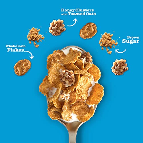 Fiber One Breakfast Cereal, Honey Clusters, High Fiber, Whole Grains