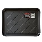 Stalwart ECO Friendly Utility Boot Tray Mat, 20" x 15"/Small, Black