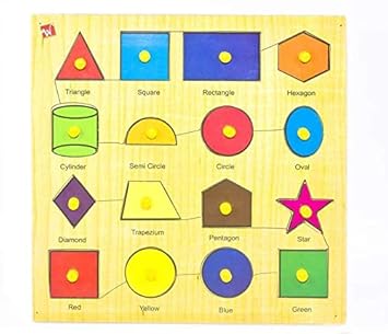 Toyvala Different Shapes & Color Kids Puzzle