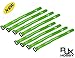 RJXHOBBY 20mmX300mm Non-Slip Silicone Battery Straps - 8 PACK Green
