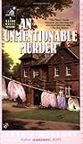 Front cover for the book An Unmentionable Murder by Kate Kingsbury