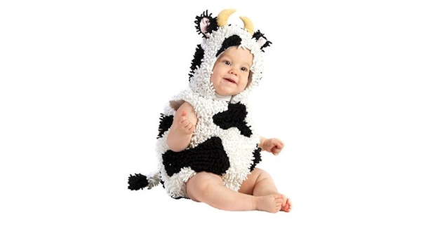 baby girl cow halloween costume