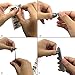 SHAN RUI 6 Sheets Christmas Nail Art Stickers Nail Decals with 1 pair of Scissors, 1 Nail File