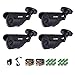 ZOSI 4 Pack 1080P 1920TVL Home Security Cameras Outdoor Indoor, Night Vision, IP66 Weatherproof 2MP Surveillance Camera, Work For 720P/1080P/5MP/4K HD-TVI,AHD,CVI analog CCTV DVR System (Black)