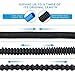 Expanding Hose 50ft Stronger Double Latex Inner Garden Hose Prevent Leaking Expandable Solid Brass (with Valve) Expandable Magic Hose Stretch Garden Hosepipe with 9 Function Spray Gun