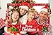 Christmas Photo Booth Prop Frame - Xmas Winter Holiday Party Supplies Decorations (Assembly Needed)