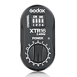 Godox XTR-16 Wireless 2.4G Remote Control Flash Receiver for Witstro outdoor flash, Quicker, Quicker D, QT, QS, Gemini GT, Gemini GS, DE, and DP series Studio Flashes