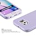 Technext020 Galaxy S6 Lavender Case - Slim Fit Silicone Protective Back Cover