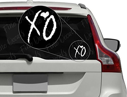 XO Weekend Vinyl Decal Sticker Car Decor