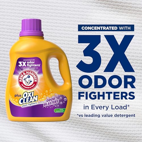 ARM & HAMMER Plus OxiClean with Odor Blasters Liquid Laundry Detergent photo 12