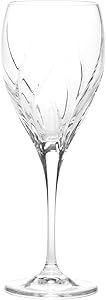 Mikasa Agena Crystal Drinking Goblet, 10.25-Ounce