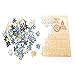 Small Jigsaw Puzzles for Adults Mini Puzzle 150 Pieces Small Puzzles Micro Piece Puzzles Challenging Difficult Travel Starry Night Rhone River Sunflower Puzzle 6 x 4 inches, 3 Pack