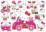 Blocksco Hello Kitty Removable Kids Room Wall Sticker Home Decor
