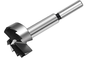 NIBBLAX 28mm Forstner Drill Bit for Woodworking, 1-1/8 Inch Forstner Bit Wood Drill Bits for Holes, Hinge Cutter (Ø28mm, Leng