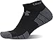 Under Armour Adult Elevated Performance No Show Socks, 3-Pairs, Black Marl/Graphite, Large