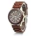 HeroNeo Classic Womens Girls Geneva Silicone Jelly Gel Quartz Analog Sports Wrist Watch (Coffee)