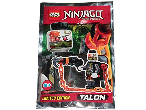 Blue Ocean LEGO Ninjago Talon Minifigure Set (891841, Bagged, 6 Pieces + 1 Minifigure)