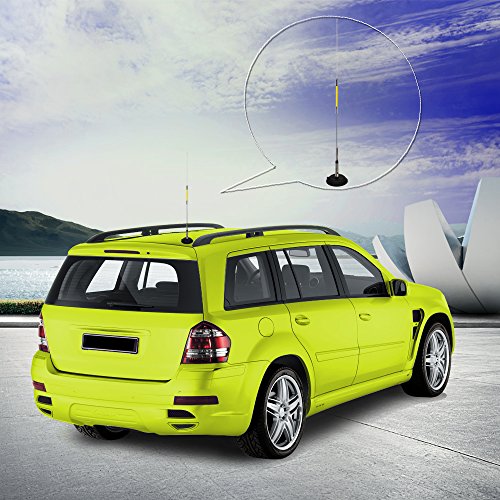 Dual Band VHF UHF Mobile Radio Antenna AZ507R 29.5inch 144/430MHz PL259