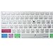 Dogxiong for iMac G6 Keyboard with Numeric Keypad NumberPad Print with: Logic Pro X Functional Shortcuts Hot Keys Design Silicone Keyboard Skin Cover [US/EU Layout]
