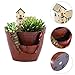 Akarden Fairy Garden House Statue and Mini Resin Outdoor Cottage Lawn Ornaments for Patio Yard Decorations and Gift
