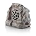 Alpine Corporation Waterproof Bluetooth Rock Speaker - Solar-Powered Outdoor Wireless Speaker for Patio, Pool, Deck, Garden - 50-Foot Range