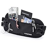 Hidden Money Belt, RFID Travel Wallet Passport Holder Security Waist Pouch