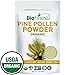 Biofinest Pine Pollen Powder (100% Pure Broken Cell Wall) - for Absorption - USDA Organic Raw Vegan Non-GMO- Boost Stamina Digestion (4oz Resealable)
