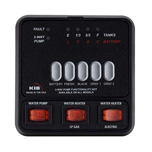 RecPro RV Tank Sensor Monitor Panel M25 KIB Replacement Panel Only