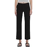 VERVET Women's High-Rise Ankle Straight Jeans in Catchy