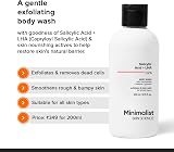 Minimalist 2% Salicylic Acid + LHA Body Wash 200 ml for Body Acne view 2