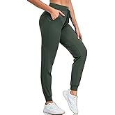 CNBQDD Women's Joggers Pants with Pockets Drawstring High Waisted Tapered Sweatpants for Women Lounge Workout Yoga Running