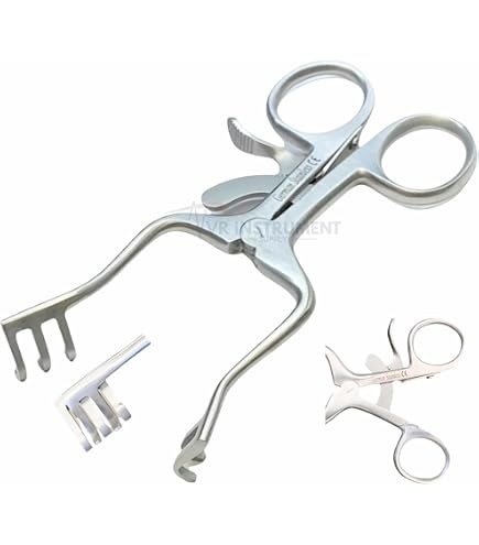 Set Di 3 Retrattori Chirurgici Gelpi In Acciaio Inox - 5,5 Pollici, Qualit&agrave; Tedesca