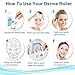 Premium Derma Roller with 540 Micro Needle Roller Titanium Derma Roller Kit Micro Roller Needling Roller Skin Care is for Beauty